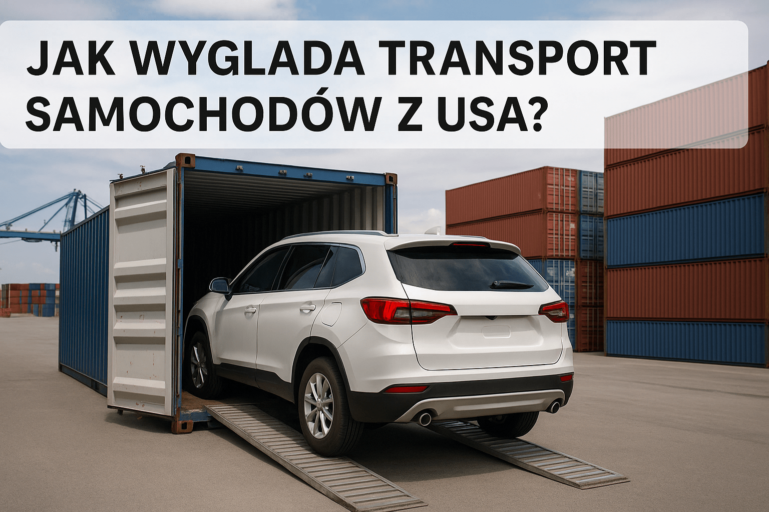 Jak wygląda transport samochodów z USA?